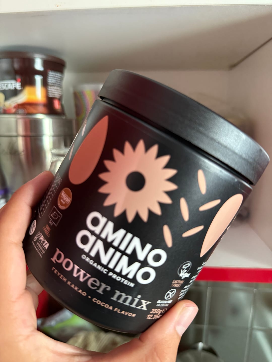 Customer photo review of Πρωτεΐνη Power Mix Cocoa 350γρ