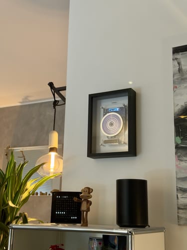 Customer photo review of M1 Music Frame CD Player