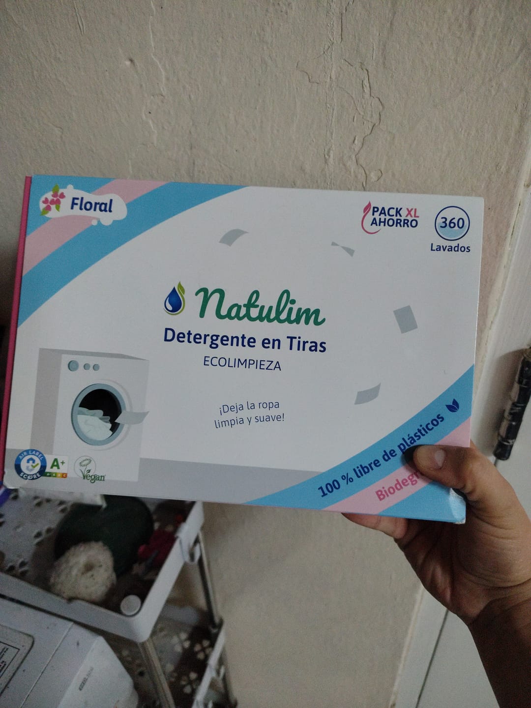 Customer photo review of Pack Ahorro Detergente - 360 Lavados