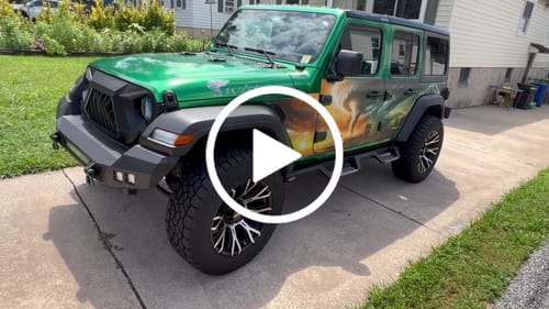 Customer video review of Wrangler JLU Replacement Parts