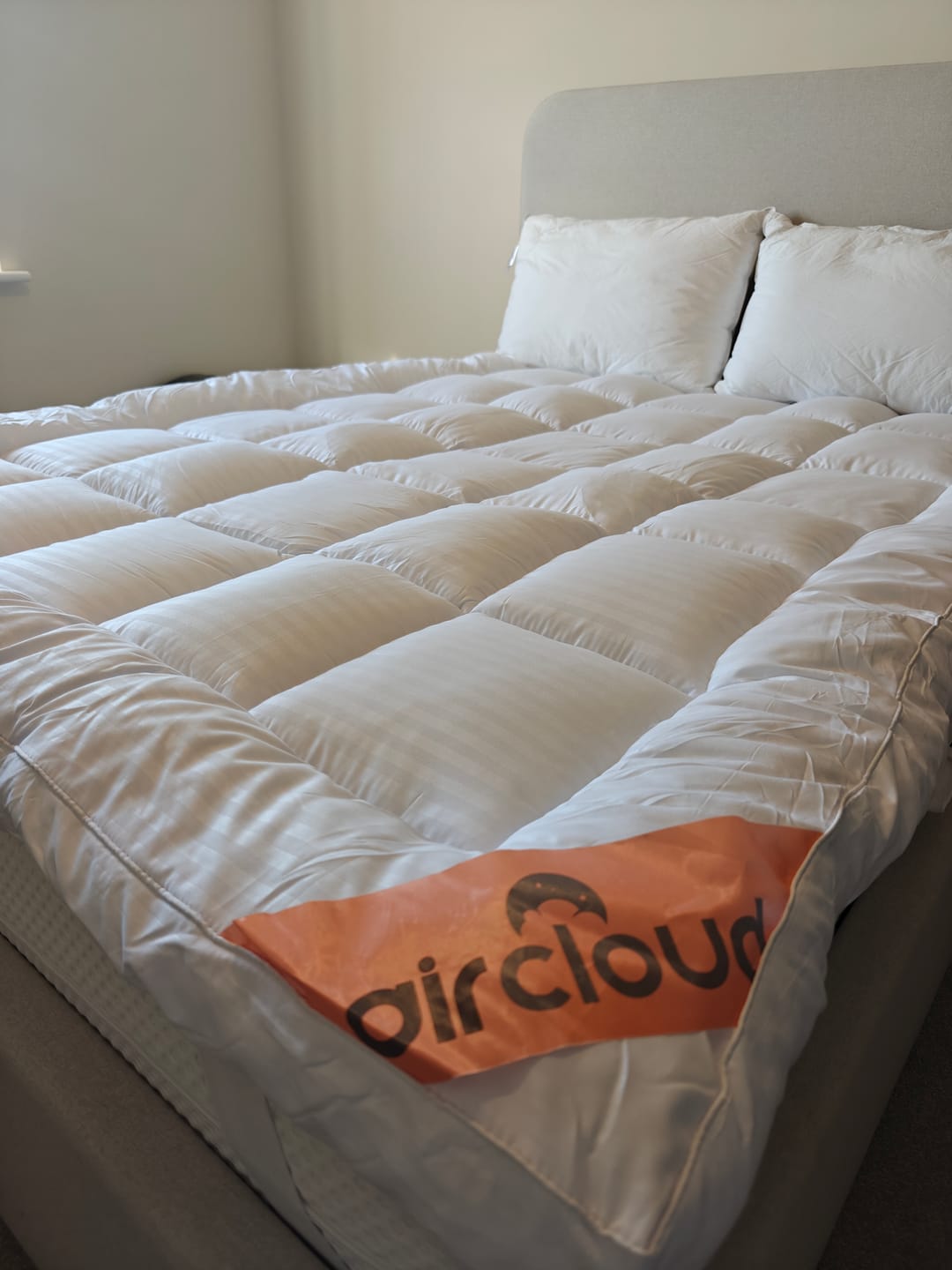 Customer photo review of 10cm Mattress Topper