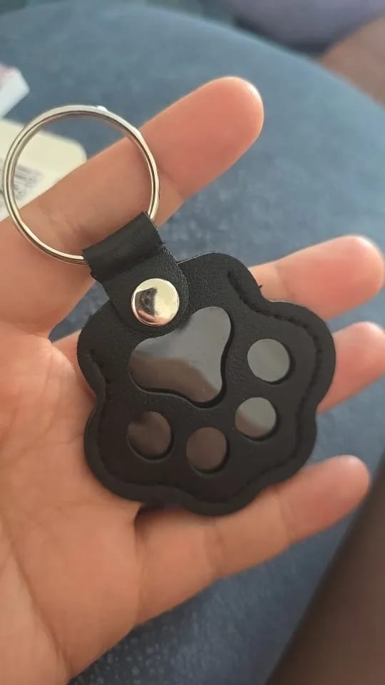Customer photo review of FurEver With You – Pet Hair Keepsake Keyring