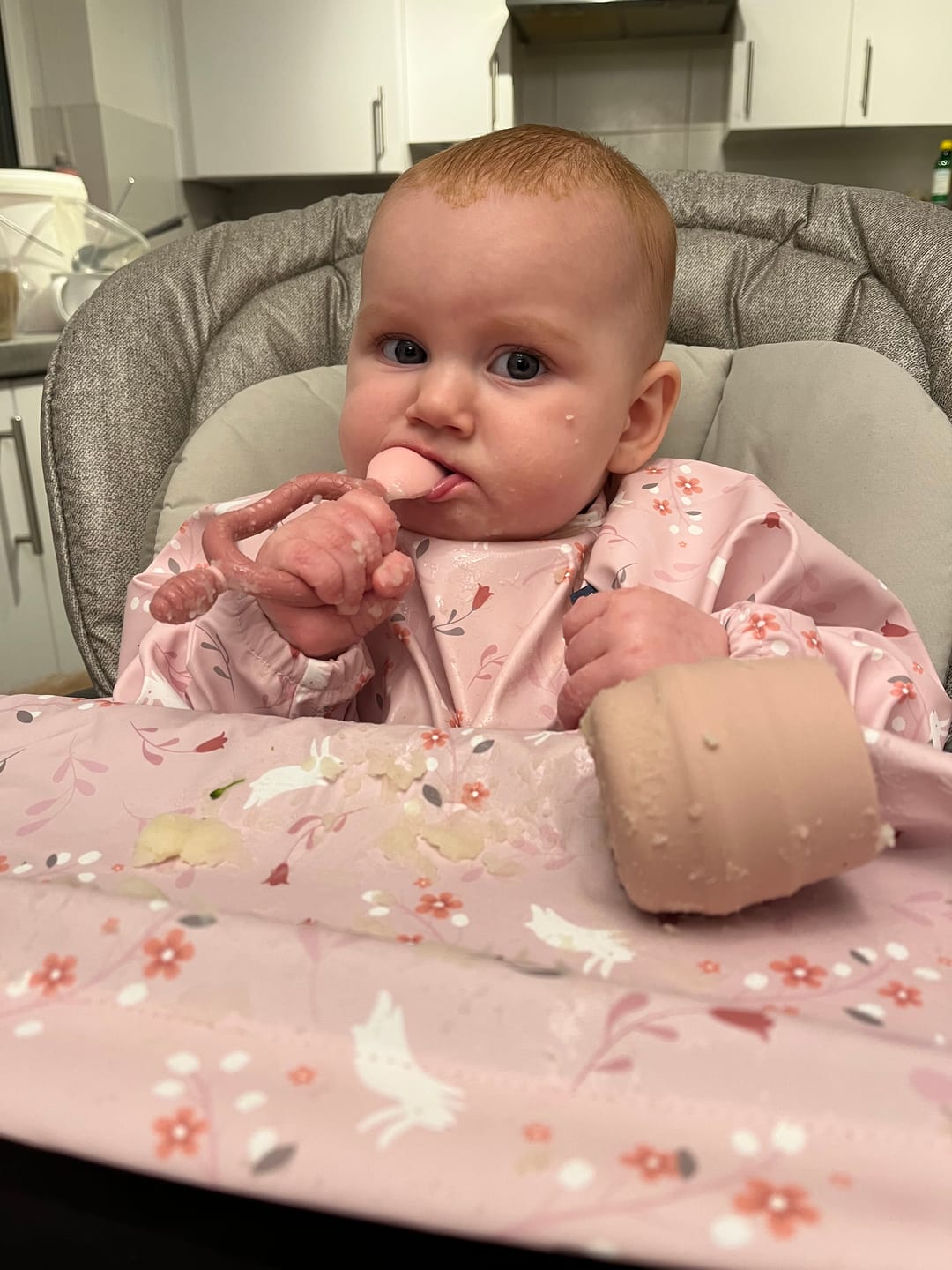 Customer photo review of Daddy Bear Tableware Bundle