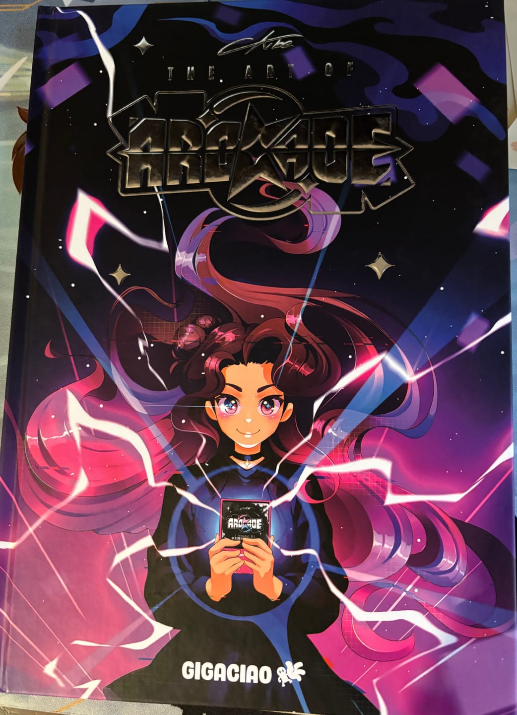 Customer photo review of The Art of ArCKade - l'Artbook di Ckibe Variant Edition