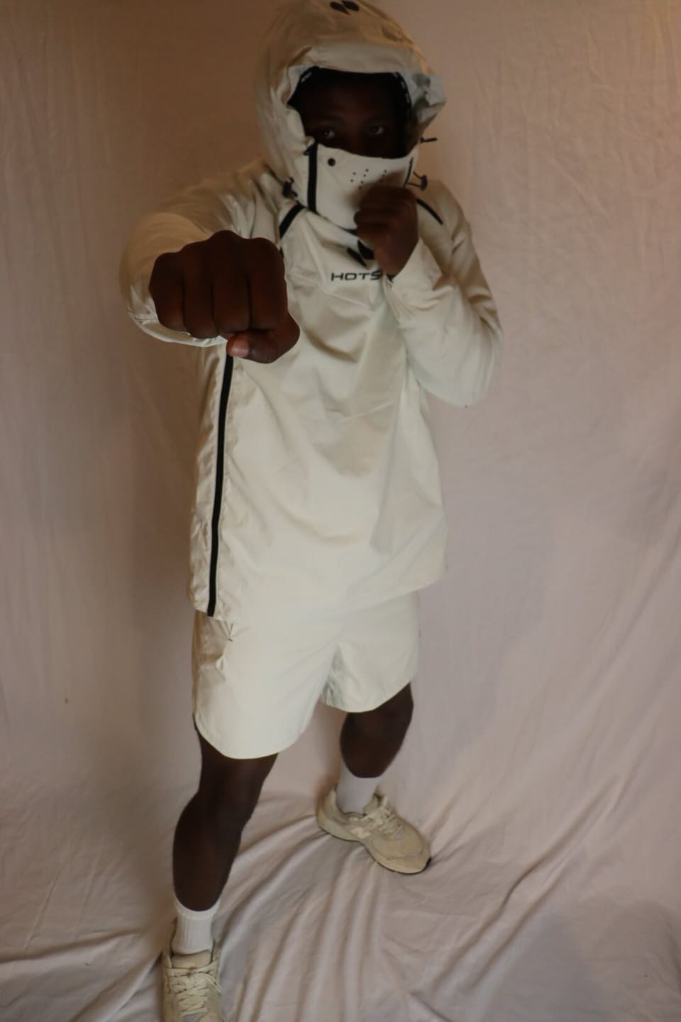 Customer photo review of 904 MAX Hooded & Shorts Sauna Suit