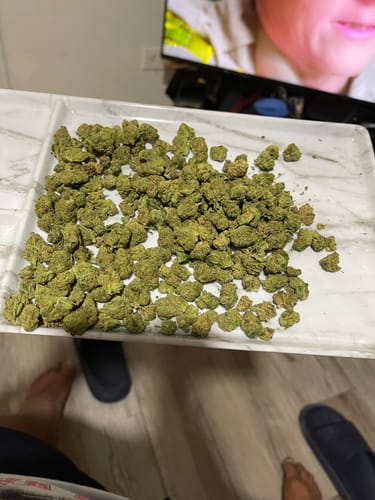 Customer photo review of Green Crack - 28 Grams Littles - Sativa