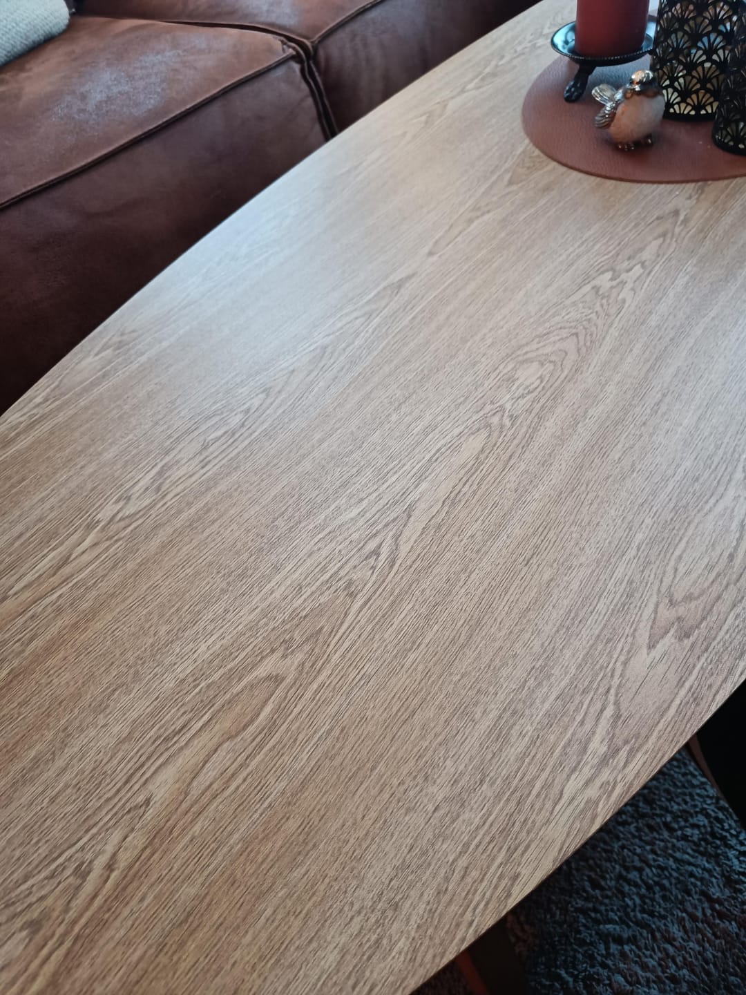 Kundfoto-recension av Premium Oxford Oak kontaktplast
