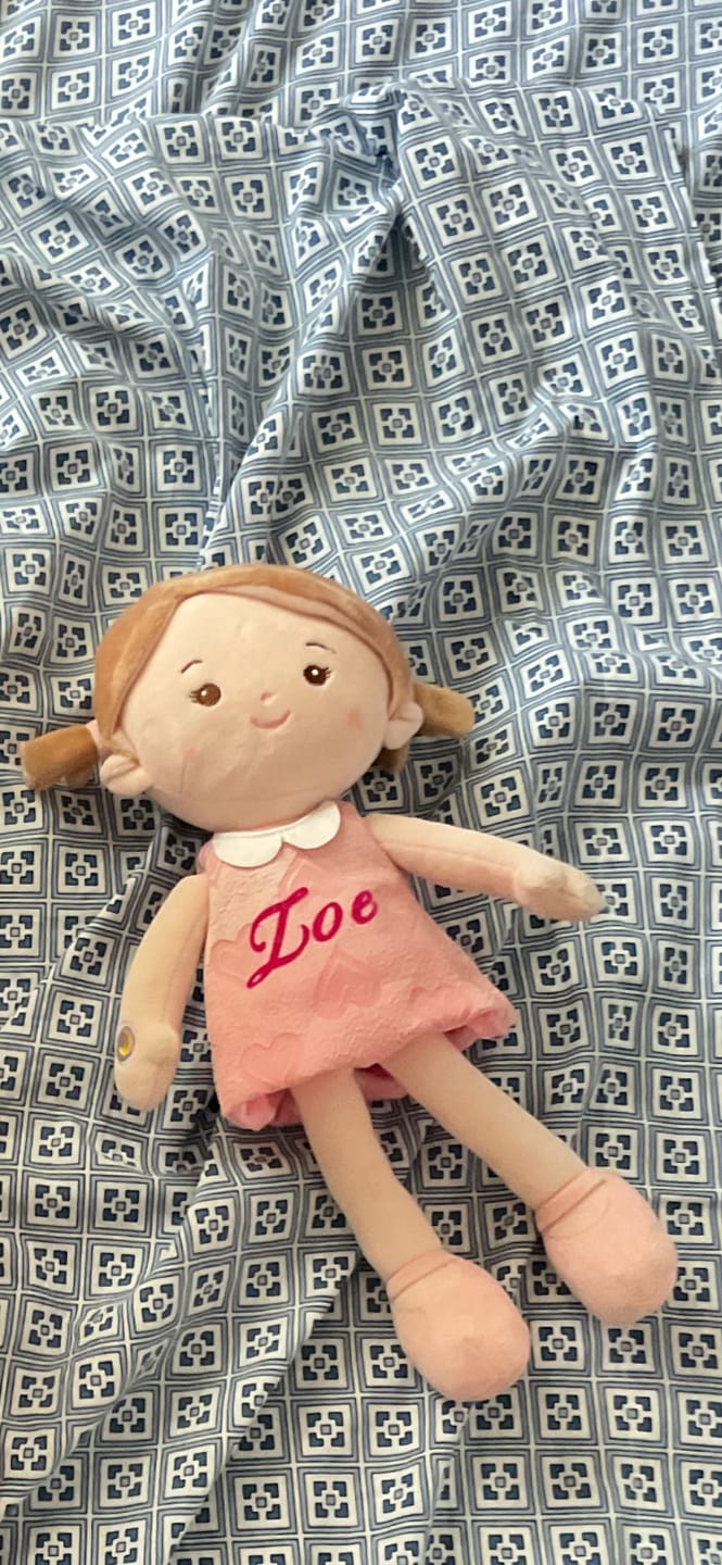 Customer photo review of Personalized Day & Night Layla - Talking Doll
