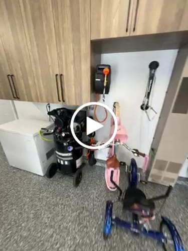 Customer video review of Retractable Air Hose Reel-PP Housing-3/8in-50ft