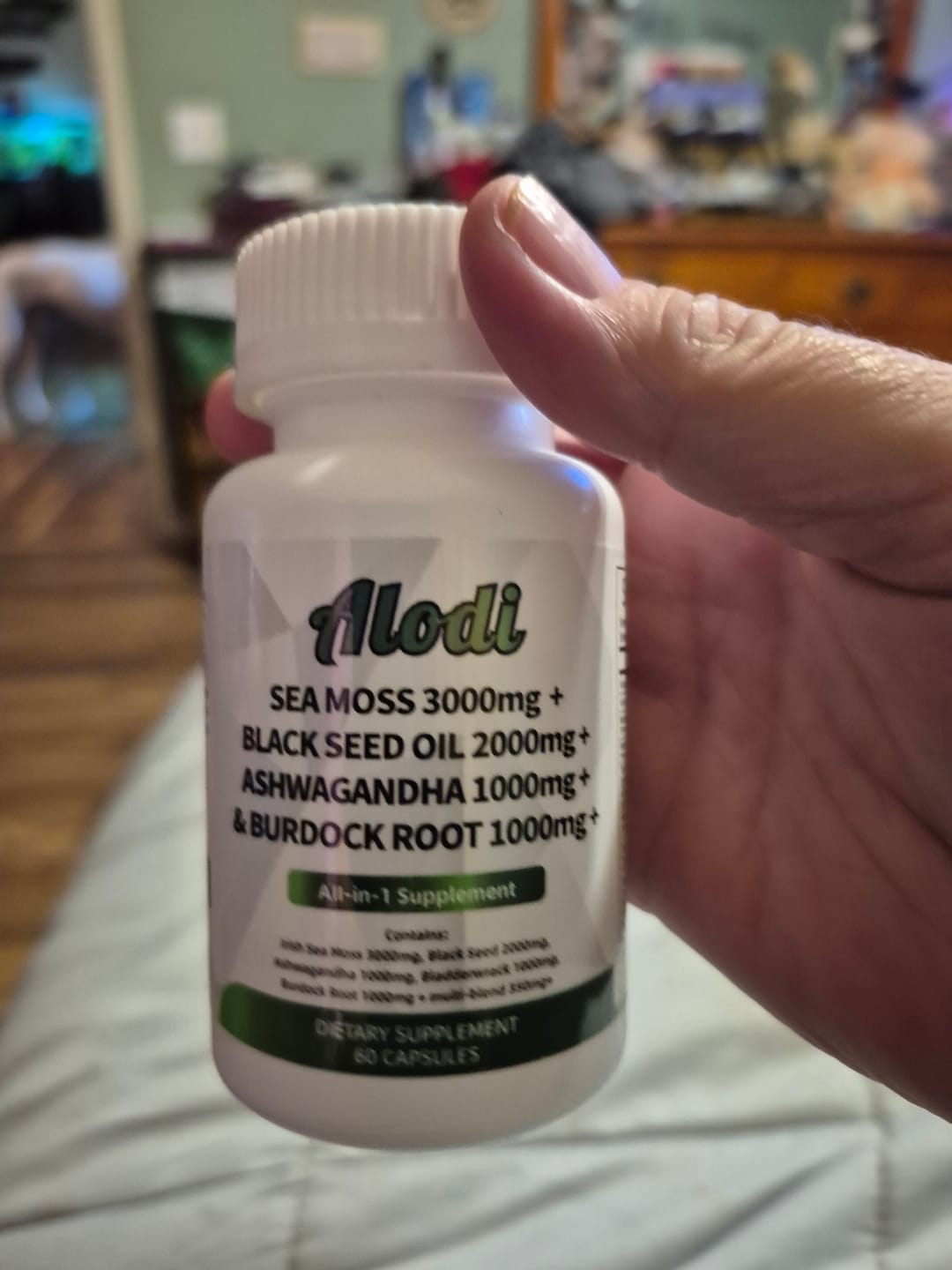 Customer photo review of Super Sea Moss Capsule Blend