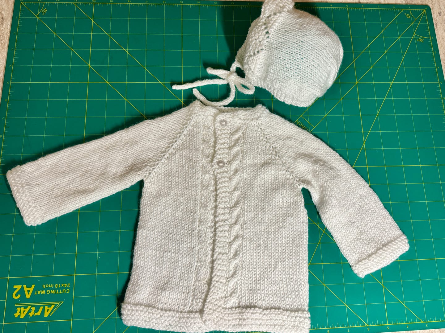 Customer photo review of Plymouth Yarn Dream | Dreambaby DK Acrylic Knitting Yarn