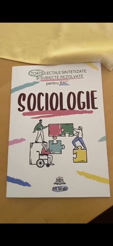 Recenzie cu fotografie de la un client despre Carte Sociologie Bacalaureat Bacademia