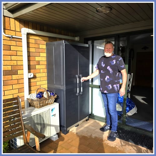 Customer photo review of XL Garage - Tall Cabinet