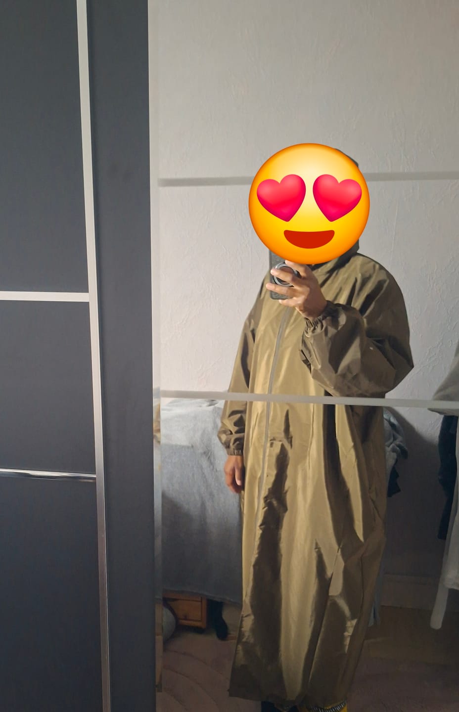 Customer photo review of IMPERMÉABLE LONG