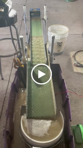 Customer video review of 6X42 Double Mat Sluice Box with Dream Mat | Gold Prospecting Equipment