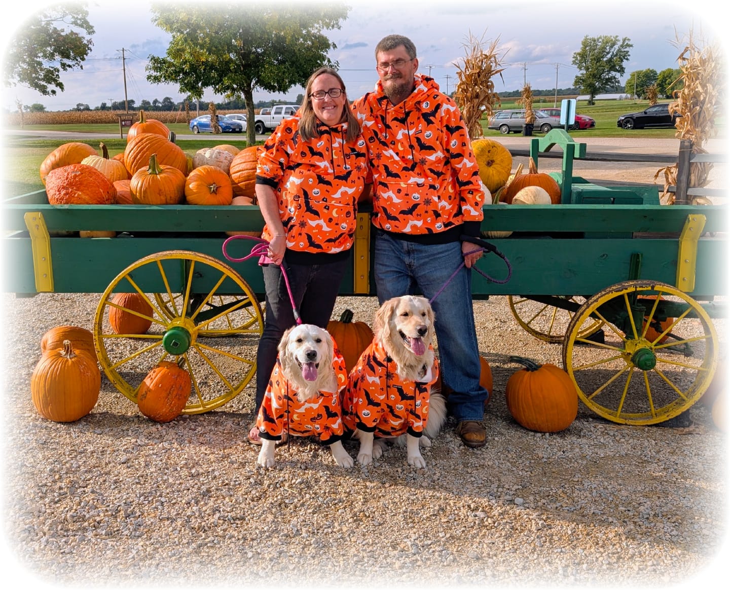 Customer photo review of Halloween Human Hoodie - Orange