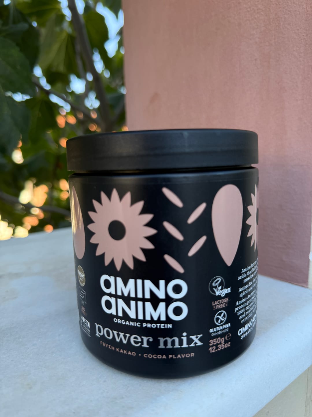 Customer photo review of Πρωτεΐνη Power Mix Cocoa 350γρ