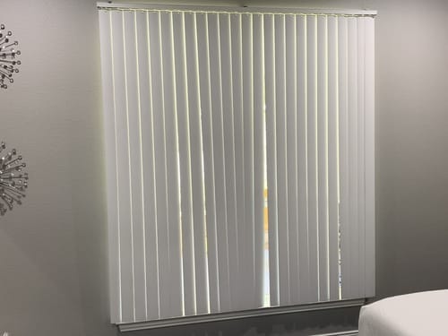 Customer photo review of Non-Drill Blackout Shades