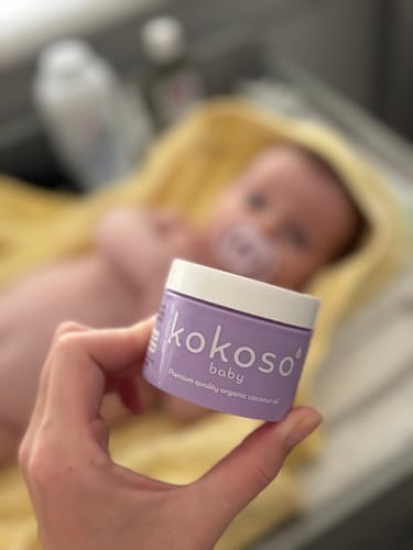 Customer photo review of Kokoso Baby® Coconut Oil