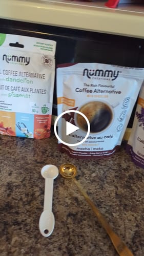 Customer video review of Perfect Nummy Scoop - Gold Stainless Steel Measuring Spoon