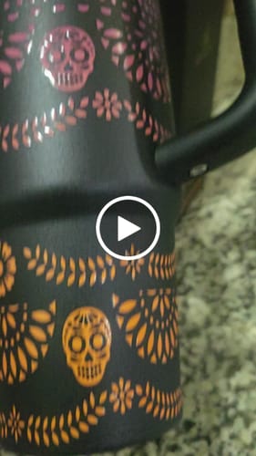 Customer video review of Stanley Quencher H2.0 Flowstate™ Tumbler Midnight Catrina | 887ML