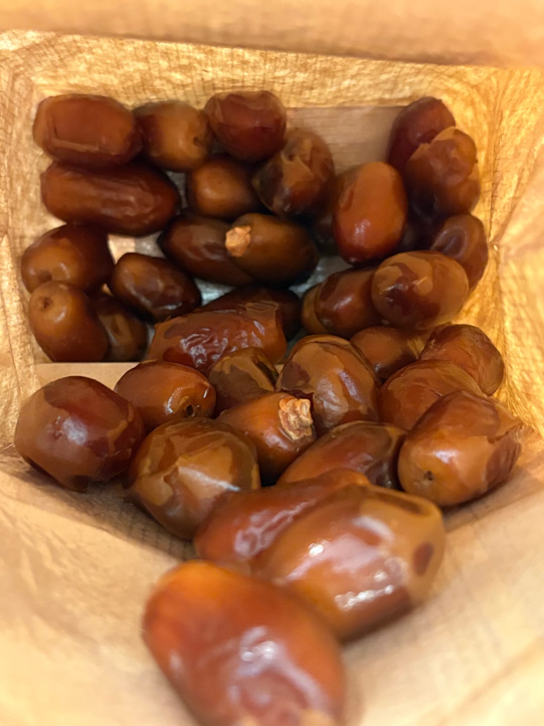 Customer photo review of Organic Zahidi Date Snack Packs
