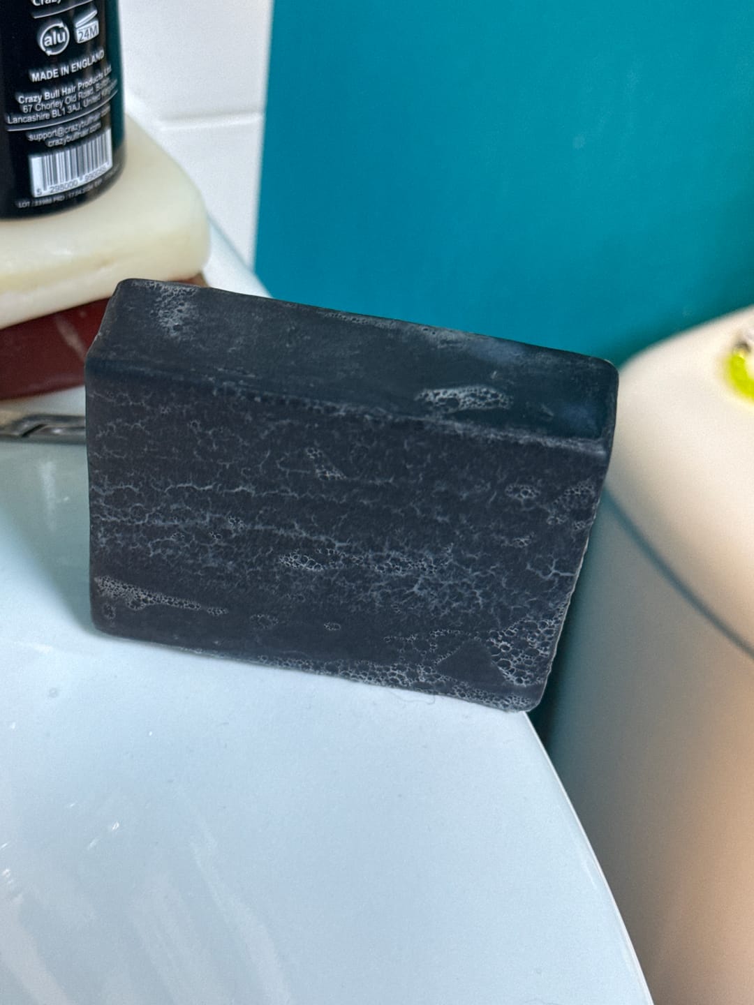 Customer photo review of Tallow & Charcoal Cleansing Soap