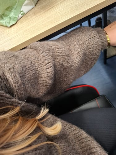 Customer photo review of Essential Oversize Knit