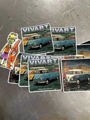 Roberto V. review of 100 - 3" Custom Vinyl Stickers image 1 out of 1