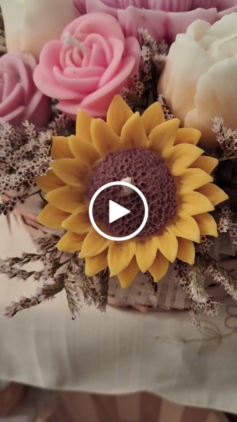Customer video review of Colorante líquido para velas AMARILLO