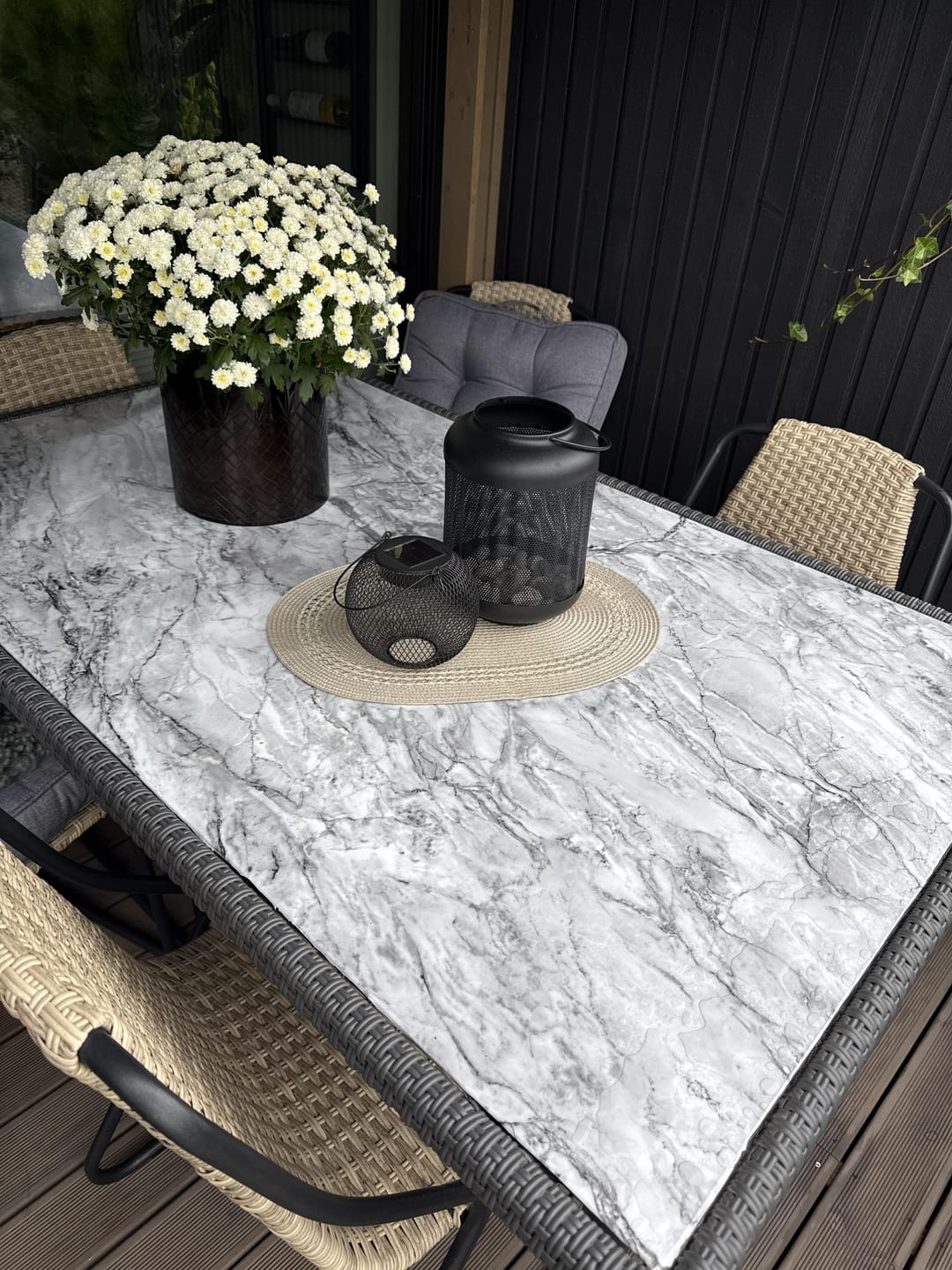 Customer photo review of Marmor romeo grå kontaktplast