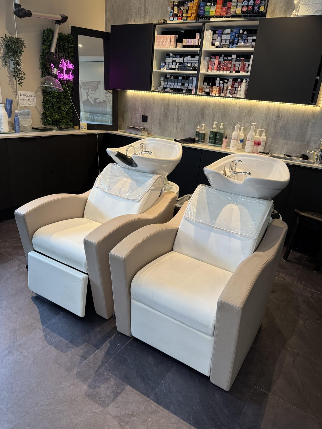 Customer photo review of Skifer antrasitt selvklebende fliser