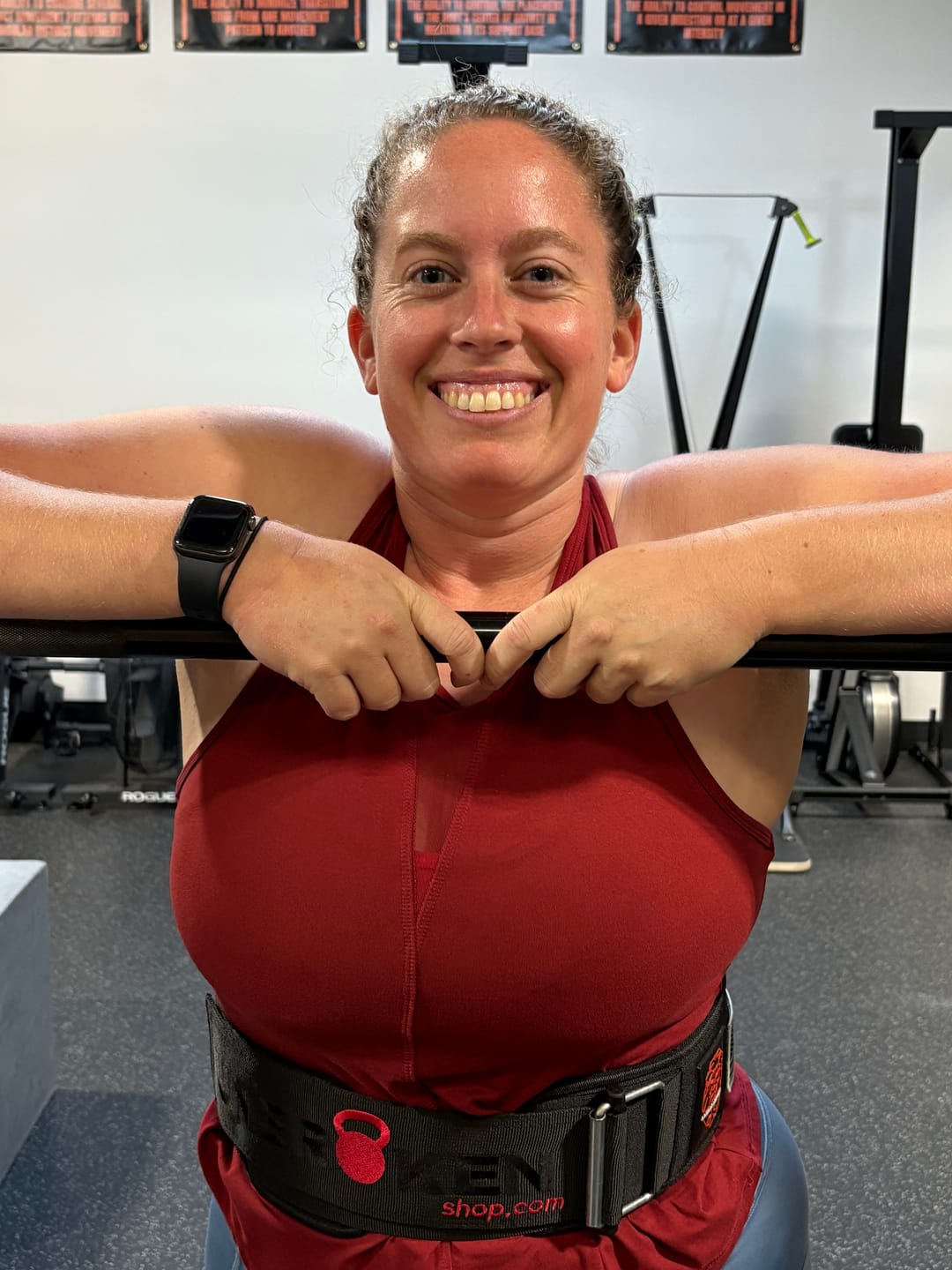 Customer photo review of Arielle Loewen signature belt Black