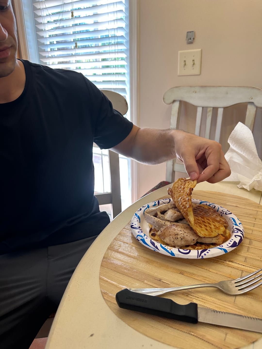 Customer photo review of Vanilla Viking Waffles (Keto Friendly)