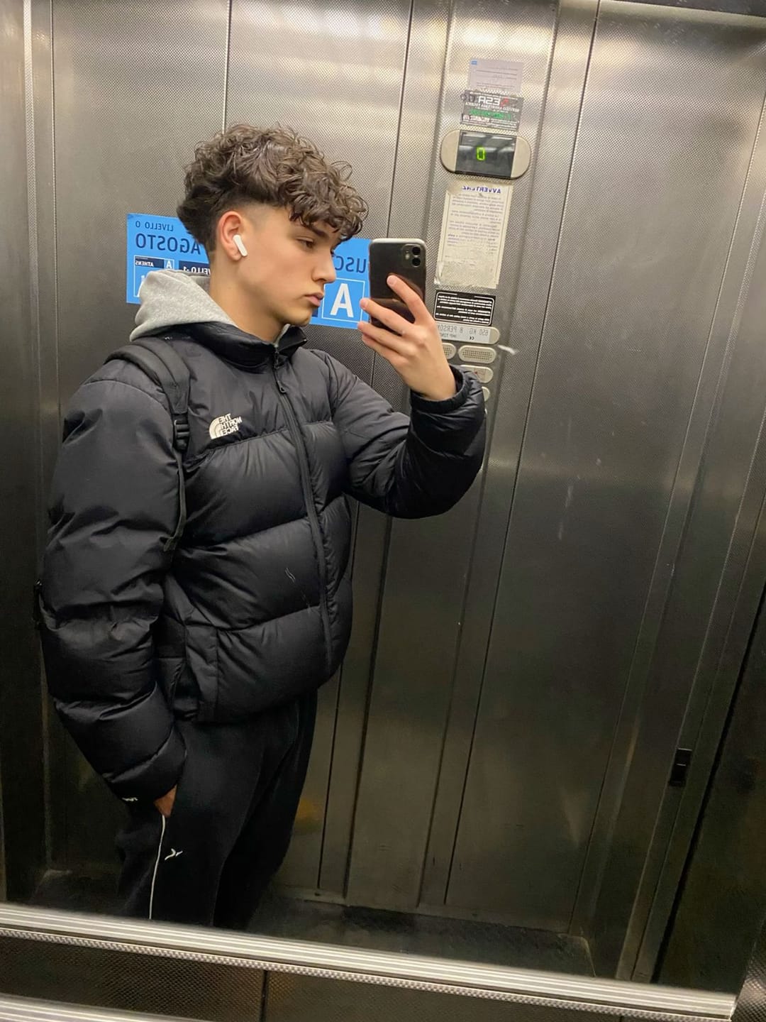 Customer photo review of The North Face Down Jackets