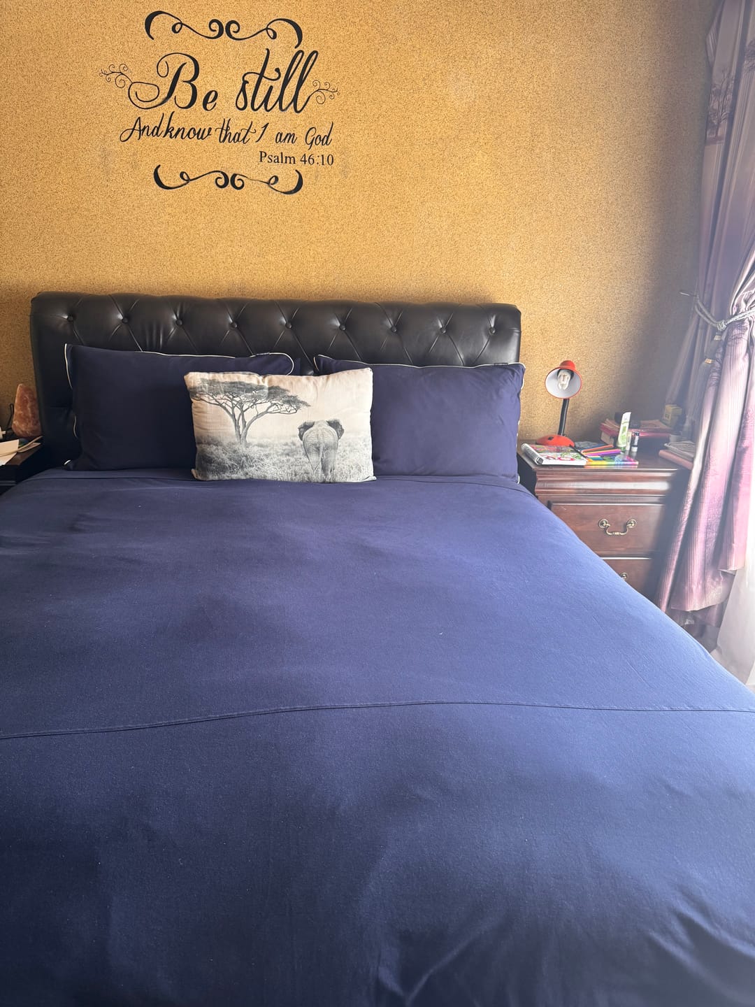 Customer photo review of The Luxury Piped Duvet Cover Set