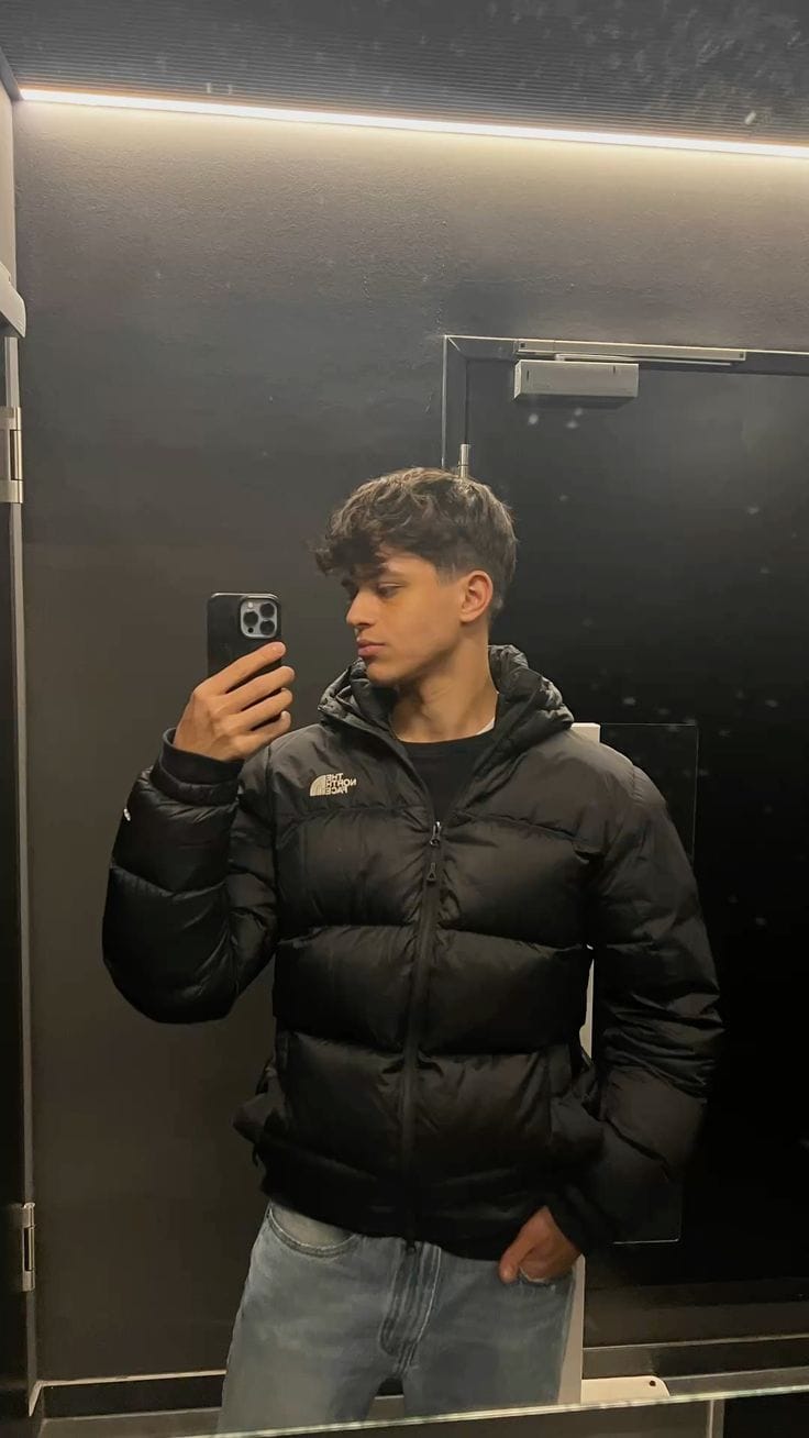 Customer photo review of The North Face Down Jackets
