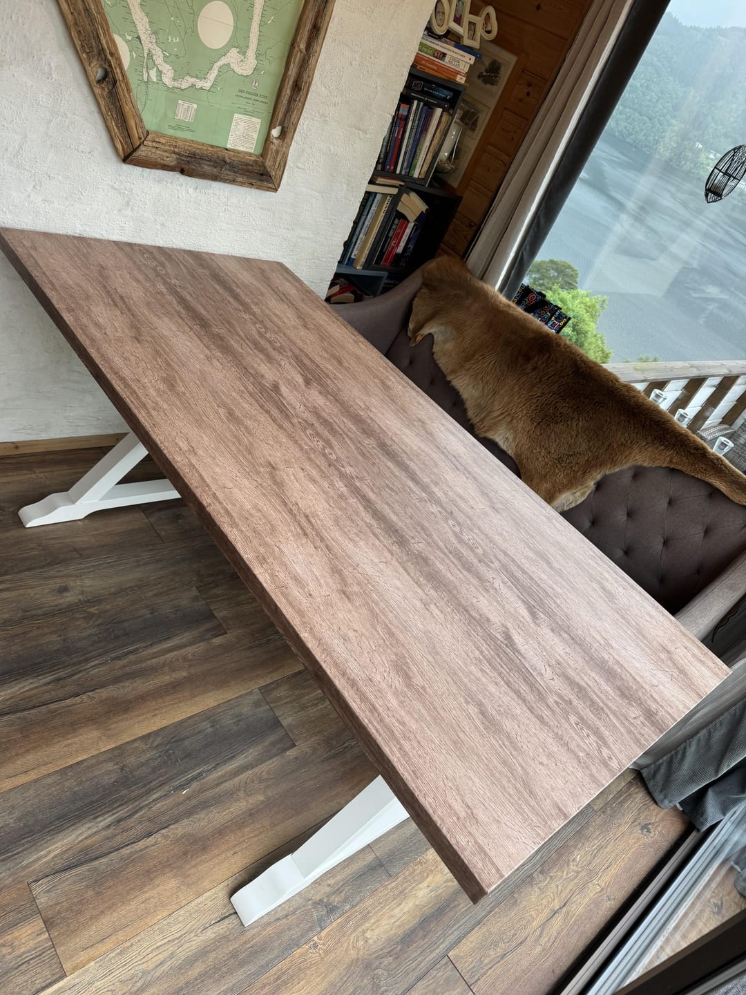 Customer photo review of Premium Old Wood kontaktplast
