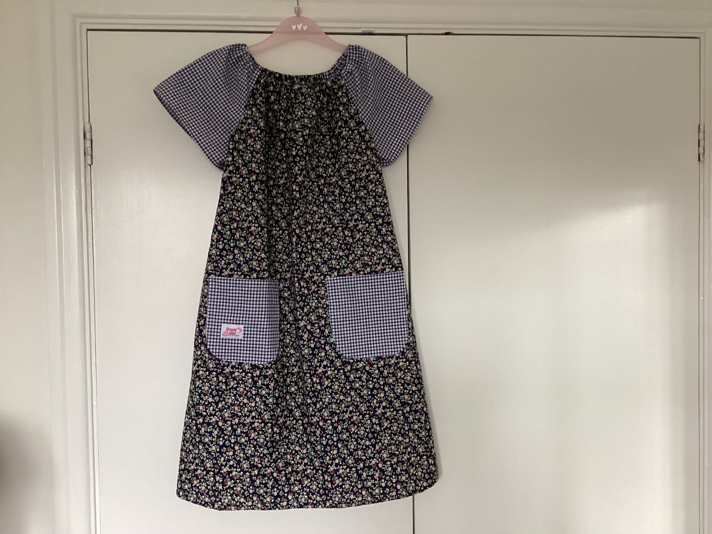 Customer photo review of Small Floral Garden Cotton Poplin Fabric