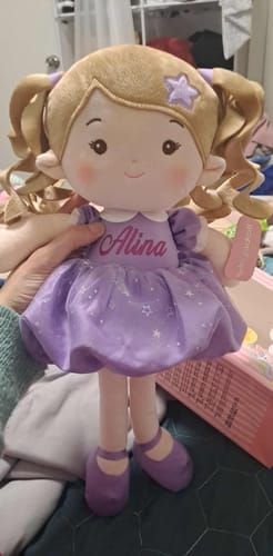 Customer photo review of Personalized Princess Starlet - Purple