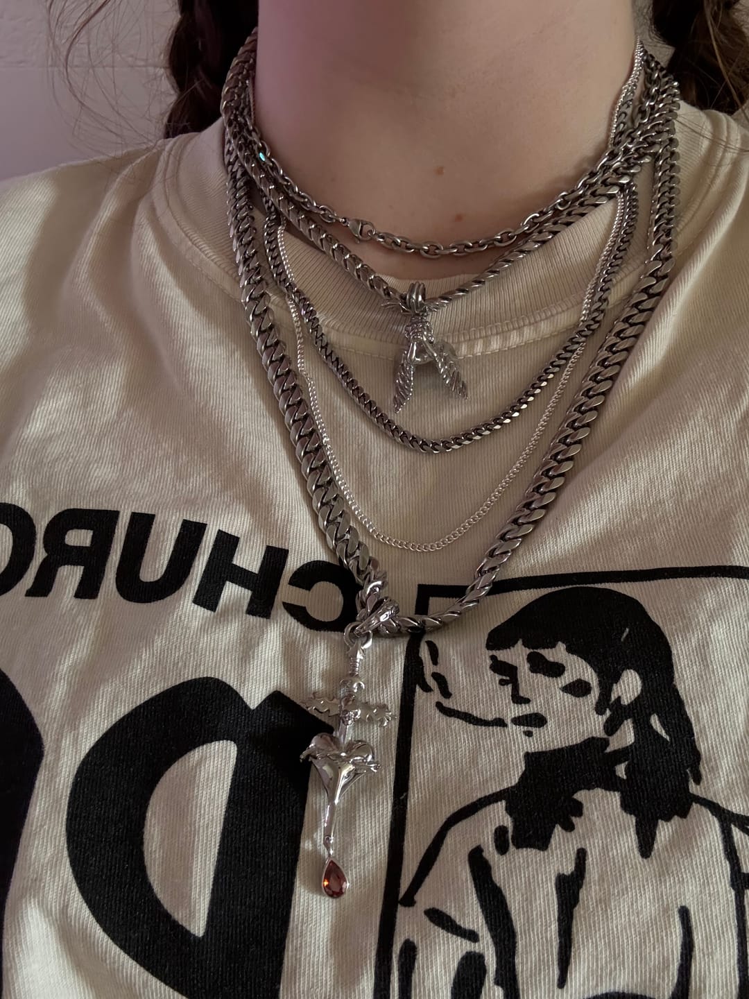 Customer photo review of SACRIFICE PENDANT