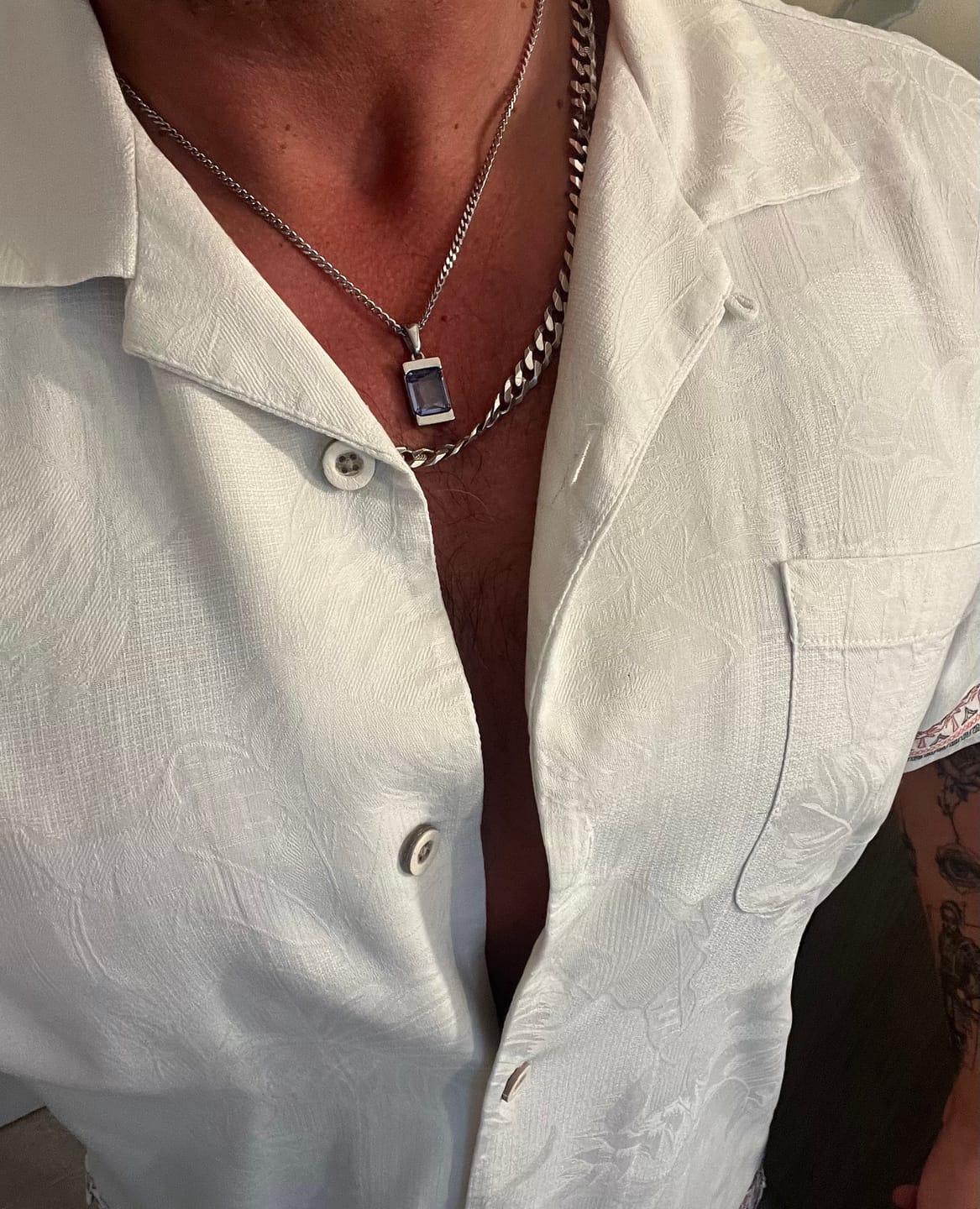 Customer photo review of Chip - Tanzanite