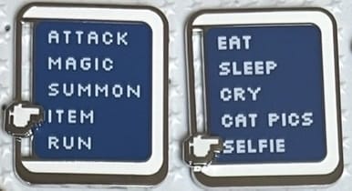 Customer photo review of Sanshee - IRL Menu Slider Pin