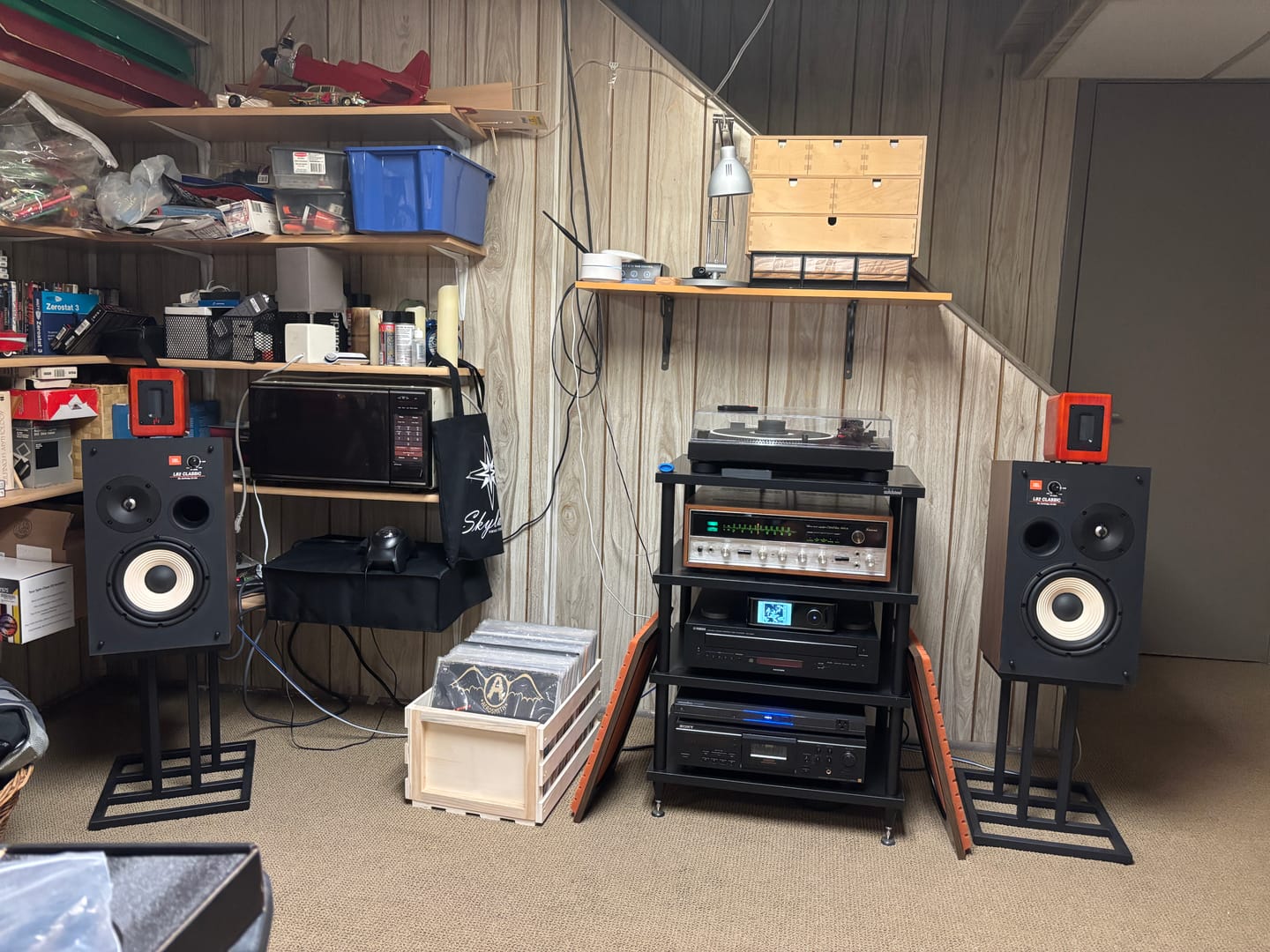 Customer photo review of RST Aluminum Ribbon Super Tweeter Speaker Pair