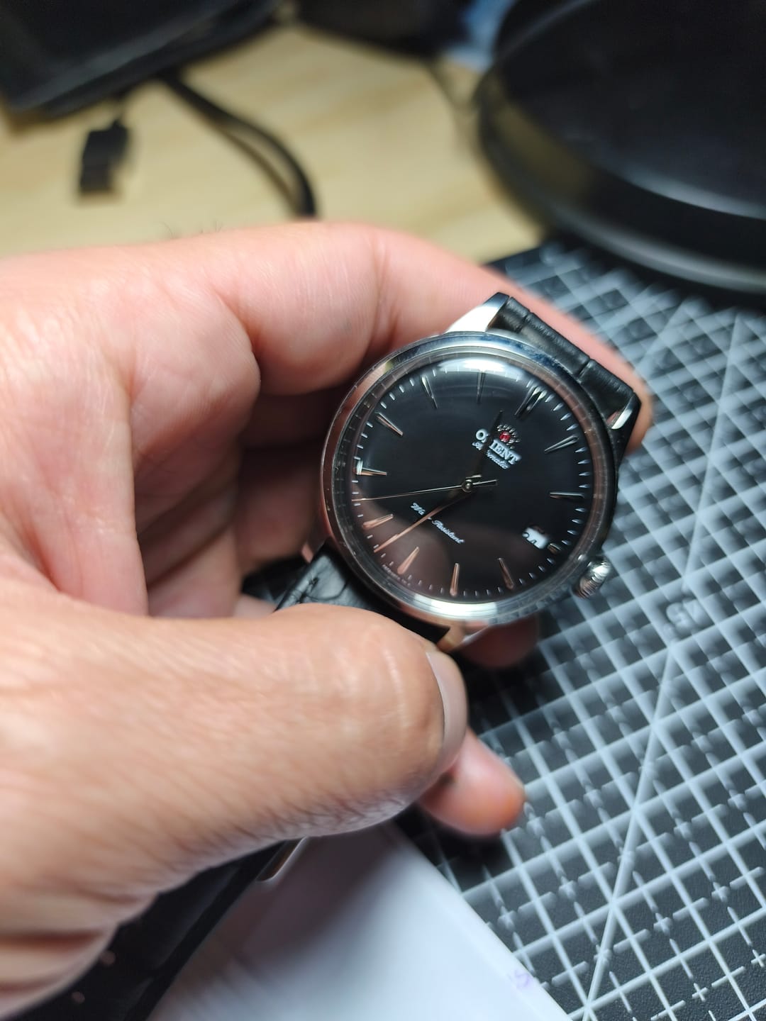 Customer photo review of Reloj Orient Automatic RA-AC0M02B10B Bambino 38mm