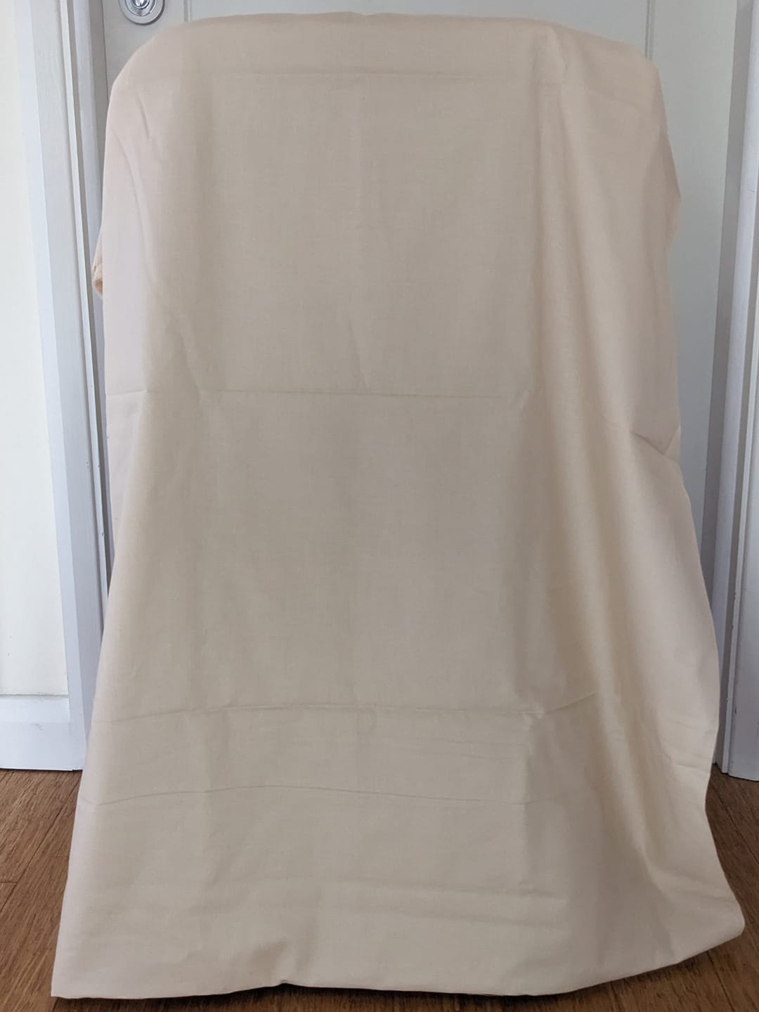 Customer photo review of Plain 100% Cotton Lawn Fabric