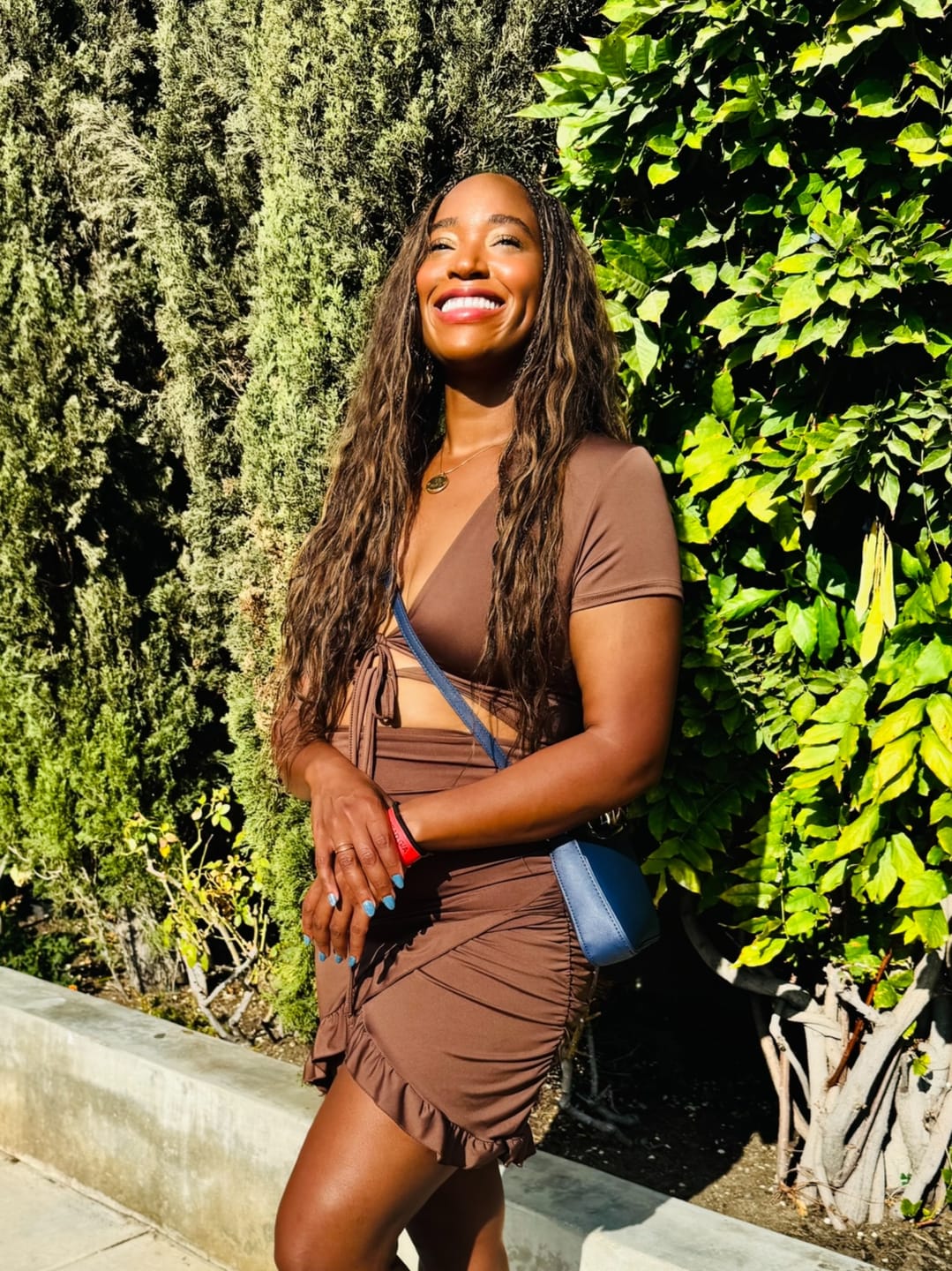 Customer photo review of #4/#30 Mix Color Blend Body Wave Bulk Human Braiding Hair