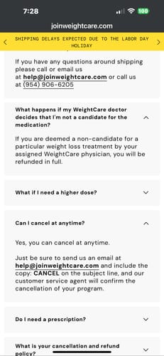 Customer photo review of Semaglutide Weight Loss Program