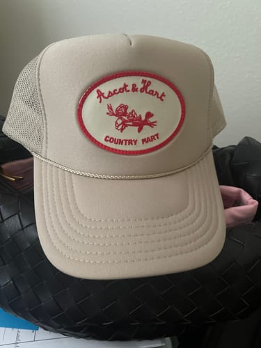 Customer photo review of Ascot + Hart Country Mart Trucker