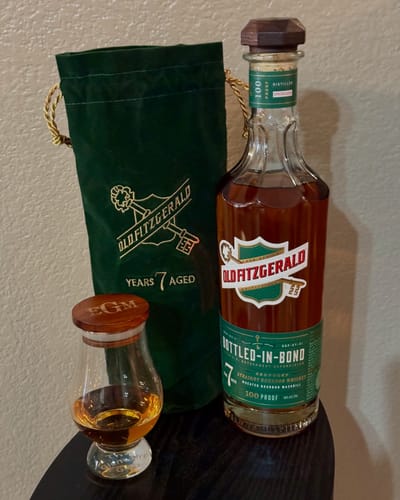 Customer photo review of Old Fitzgerald Bottled in Bond Aged 7 Years Kentucky Straight Bourbon Whikey